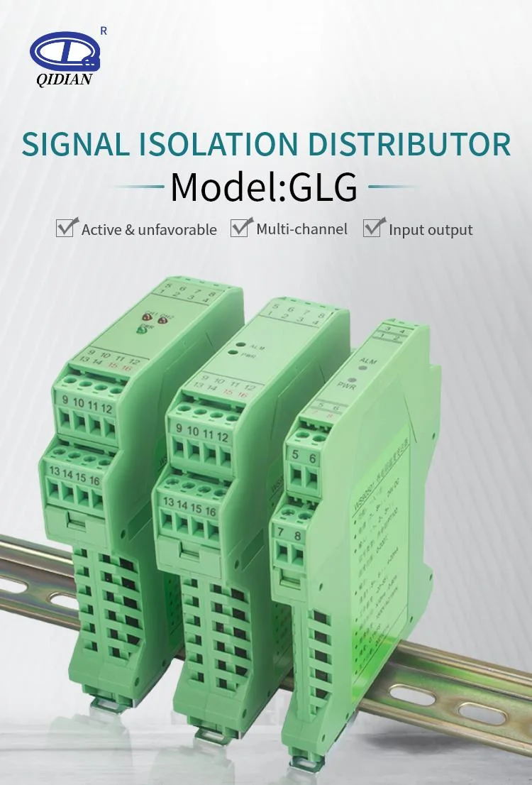 High Quality Isolator 0-10V Converter Passive Analog Signal Isolator Connect with PLC