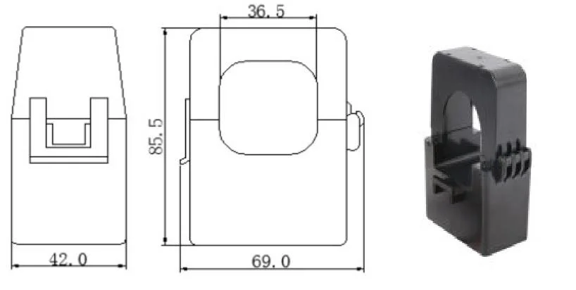 Current Sensor Transformer Split Core CT-T36