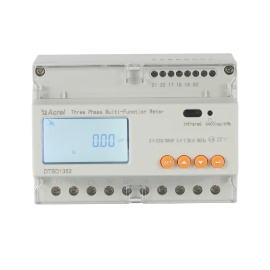 Dtsd1352 Three Phase Energy Power Meter for Solar PV Inverter